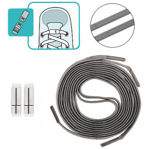 Шнурки с Магнитами СЕРЫЕ 107990