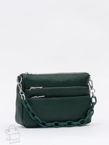 Сумка женская кожаная 3011NN green Natale Navetta  в Новосибирске