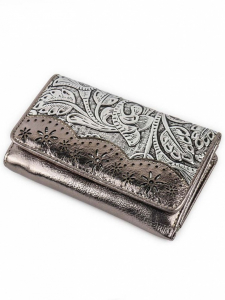 Маленький женский кожаный кошелек Sergio Valentini СВ 8155-109