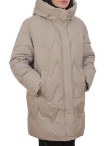 2404 GRAY Куртка зимняя женская (200 гр. холлофайбер)