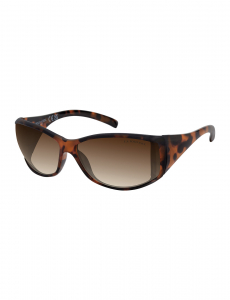 LADIES PLASTIC TAPERED TEMPLE SUNGLASSES