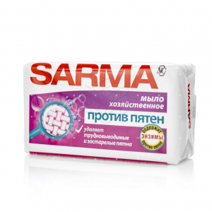 Хоз.мыло ПРОТИВ ПЯТЕН Sarma 140г