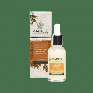 Сыворотка для лица SUPERFOOD ореховое питание, Markell, 30мл