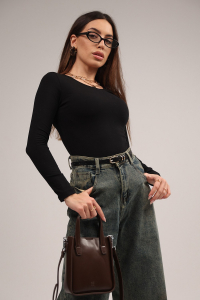 Лонгслив облегающий повседневный skims