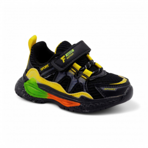 LED - кроссовки С7222-21 черные