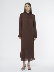 Платье из вискозного шифона