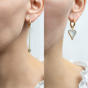 Асимметричные серьги Enna G