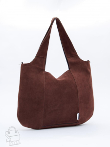 Сумка женская кожаная 91166MSS coffee Velina Fabbiano-Safenta