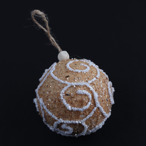 Набор ёлочных шаров 8 см 3 шт. 96 шт./кор под дерево