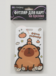 Футляр для карт с брелоком ПО ПЛАНУ. 