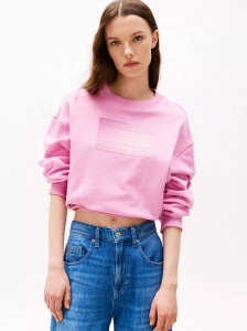 Tommy Jeans Ombre Flag Logo Sweatshirt