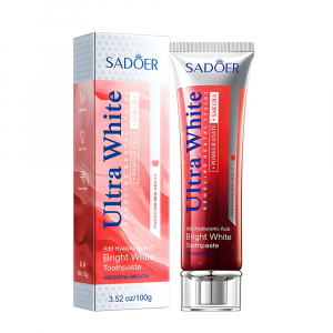 Ультра-отбеливающая зубная паста с гиалуроновой кислотой SADOER