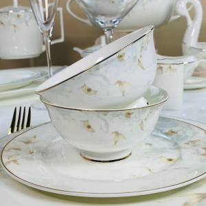 145-698 Набор из 2 салатников 11,5см ЛИЛИАН в под.уп.(х24)Костяной фарфор