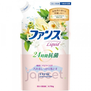 Daiichi Funs Жидкое средство для стирки белья с антибактериальным эффектом, концентрат, сменная упаковка, 720 мл