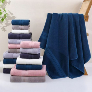 Полотенце махровое 057 (цвета в ассортименте)