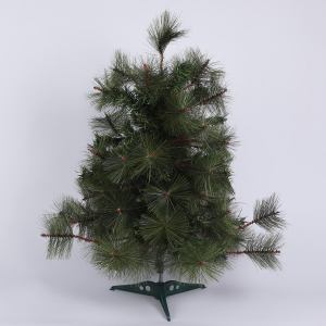 Ель искусственная 19303 100% PVC 2 вида в мешковине 84 ветки 60 см