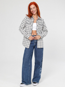 Верона - рубашка серый