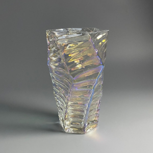 200-204 Декоративная ваза для цветов 25см в под.уп.(х8)Стекло