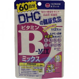 DHC Витамины группы B, курс на 60 дней, 120 х 200 мг., 24 гр.
