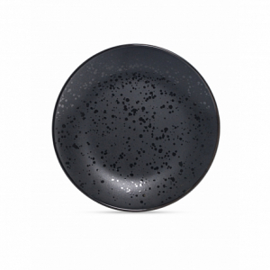 Тарелка десертная DROPS черный 20см
