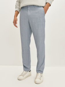 Брюки костюмные в клетку