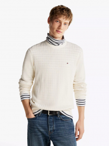 Herringbone Knit Sweater