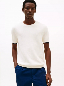Tipped T-Shirt Sweater