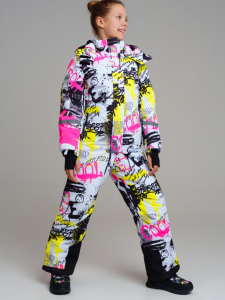 Комбинезон зимний для девочки