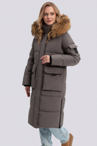 Парка натуральный мех