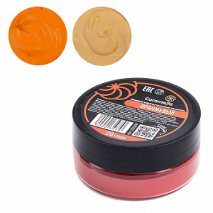 Краситель сухой водорастворимый Caramella Оранжевый 20 гр