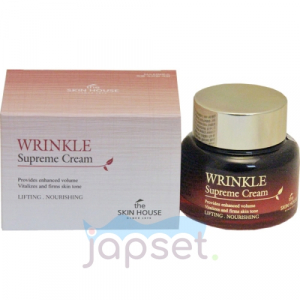 The Skin House Wrinkle Supreme Питательный крем разглаживающий морщины с женьшенем, 50 мл