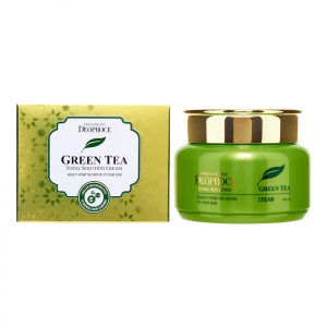 Крем для лица Deoproce с экстрактом зелёного чая - Premium Green Tea Total Solution Cream