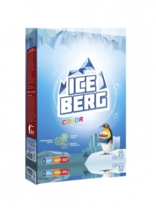 СМС порошкообразный ICEBERG COLOR 400 г Бархим