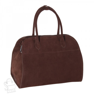Сумка женская кожаная 6829NNAA coffee  Natale Navetta/50(дефект)