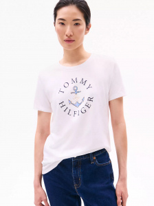 Tommy Anchor Logo T-Shirt