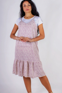 Комплект Сарафан с воланом+Футболка, арт. 8868