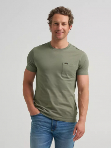 Men's Slim Fit Lightweight Pocket Tee