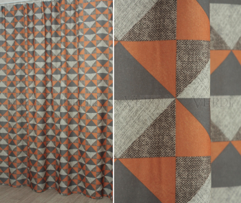 Портьера с рисунком Калейдоскоп