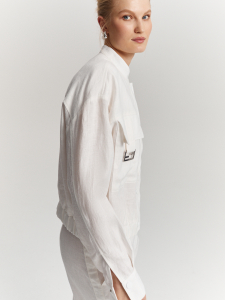 Льняная куртка