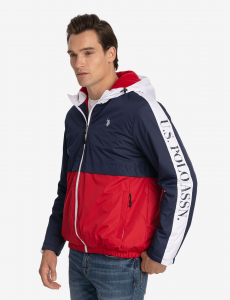 USPA FLEECE LINED COLOR BLOCK JACKET