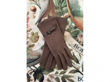 Перчатки Lanotti 2021-9/Коричневый