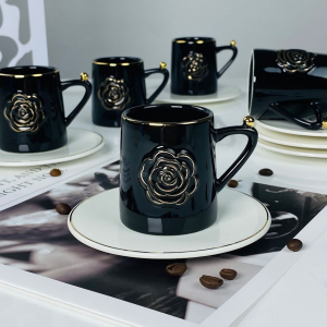 133-456 Кофейный набор 12пр. 95мл в под.уп.(х12)Фарфор