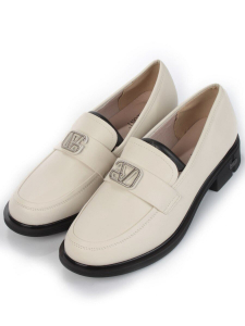 06-PDG261-2 BEIGE Туфли женские (натуральная кожа)