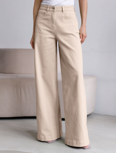 Джинсы из денима с эластаном