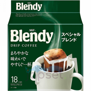 AGF Blendy Кофе в дрип пакетах, зеленый, средней обжарки, 18х7 гр