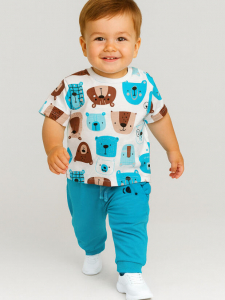 Комплект для мальчика: футболка, брюки