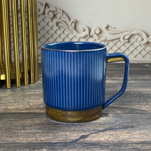 133-384 Кружка 420мл  WOOD в под.уп.(х48)Фарфор