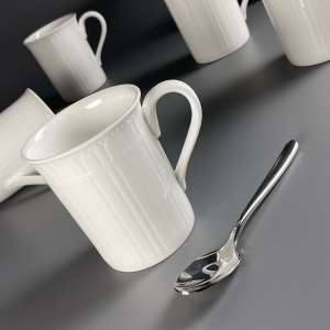 225-064 Набор из 6 кружек 320мл  СЕРЕНА в под.уп.(х8)Костяной фарфор