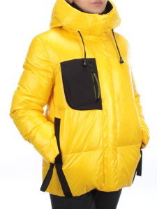 8329 YELLOW Куртка зимняя женская (200 гр. холлофайбера)