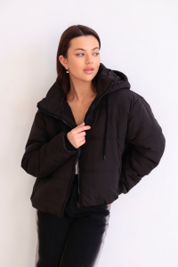 15201 Куртка демисезонная чёрная